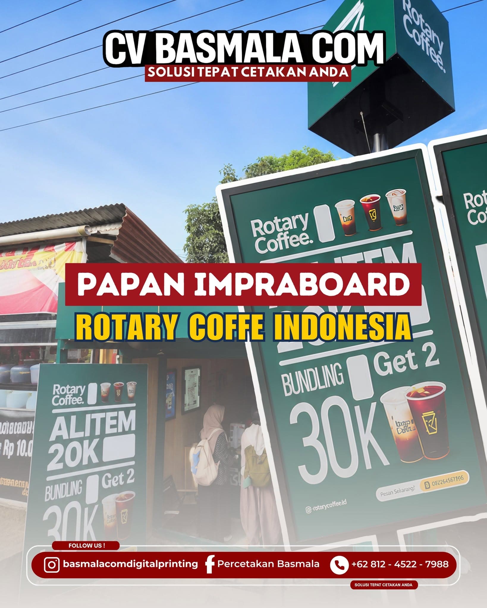 Papan promosi outdoor