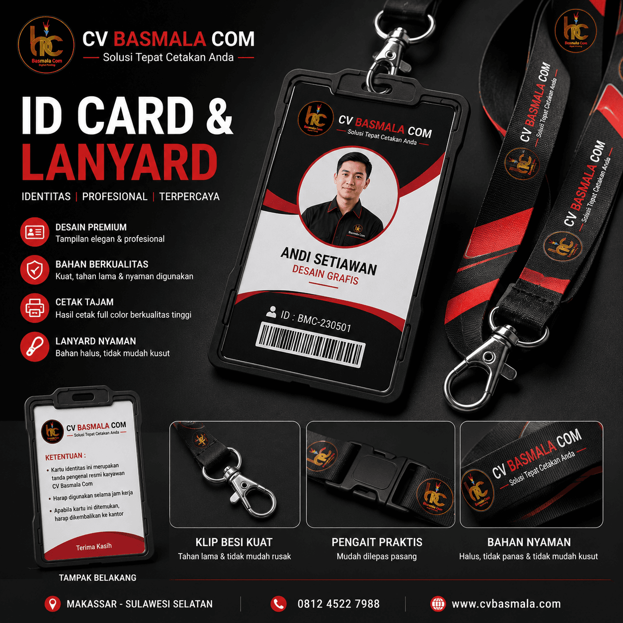 ID card dan lanyard