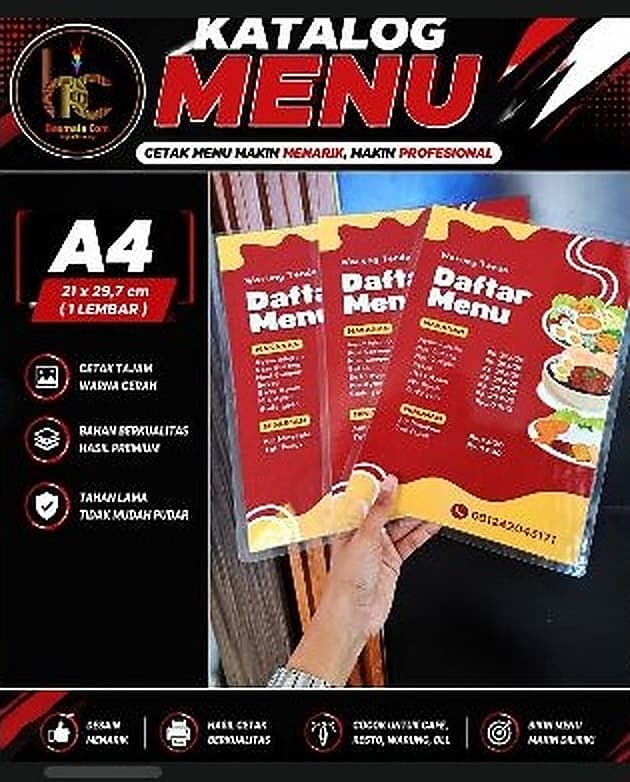 Cetak Menu — foto 2 dari 7
