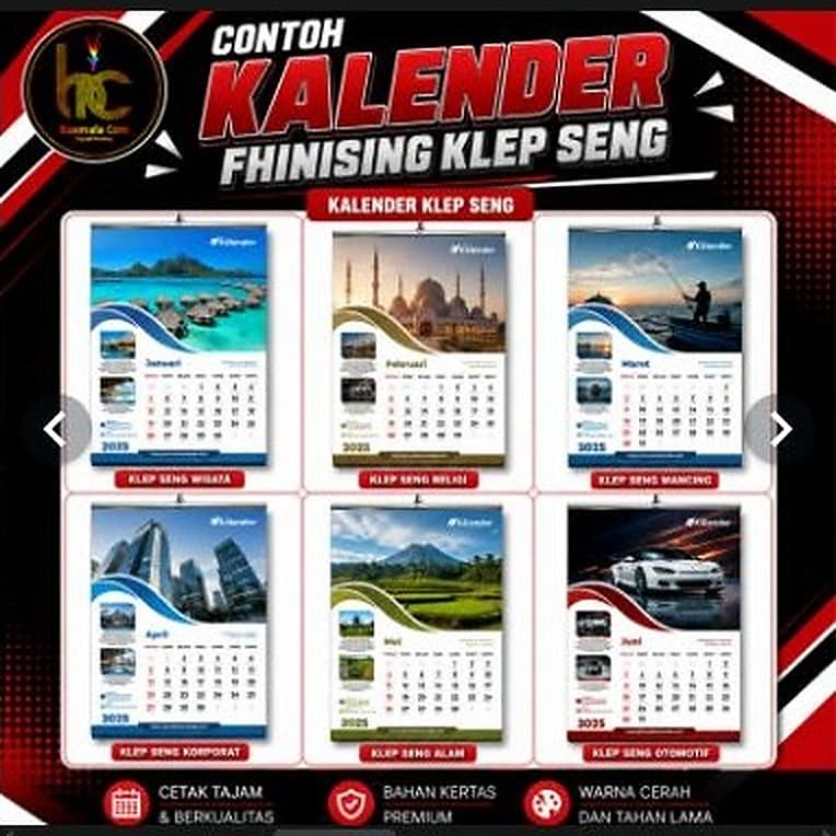 Kalender Gantung/Dinding — foto 3 dari 7