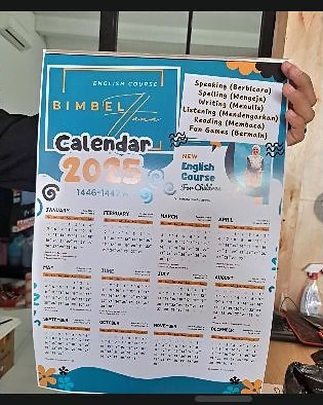 Kalender Gantung/Dinding — foto 5 dari 7