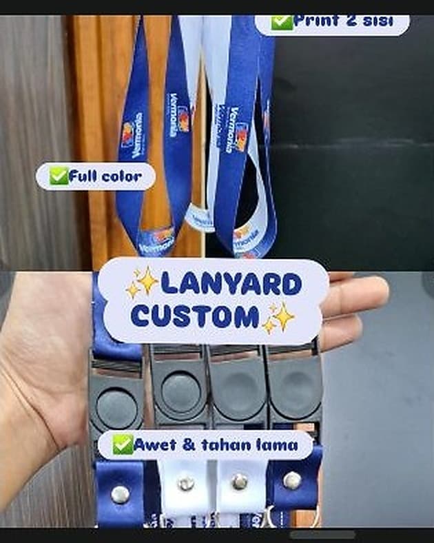 Lanyard ( Tali id card ) — foto 6 dari 8