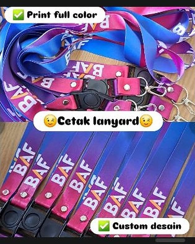 Lanyard ( Tali id card ) — foto 7 dari 8