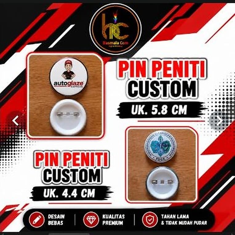Pin Bros plastik — foto 2 dari 6