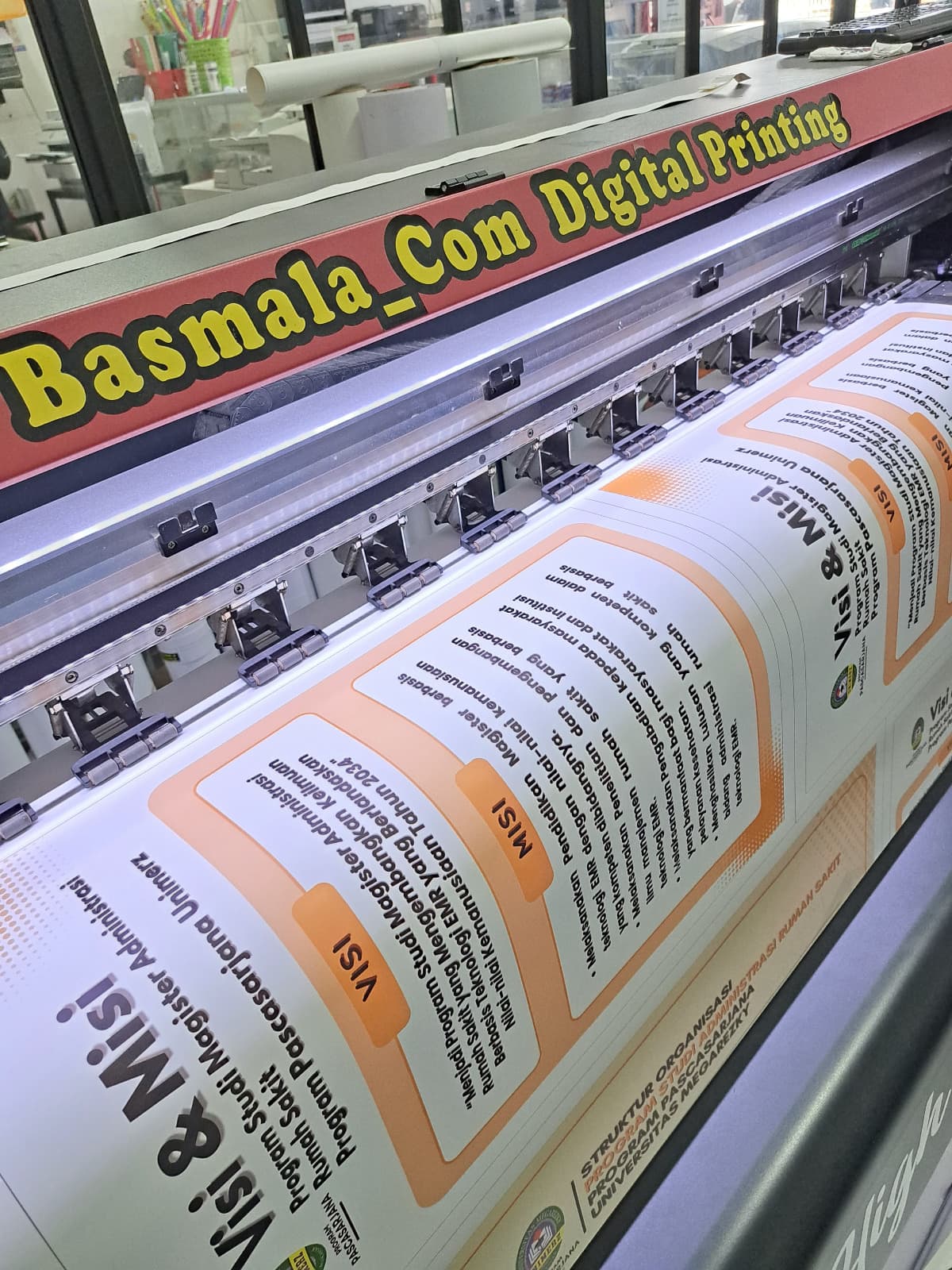 Bahan Albadros semi glossy Basmala Com