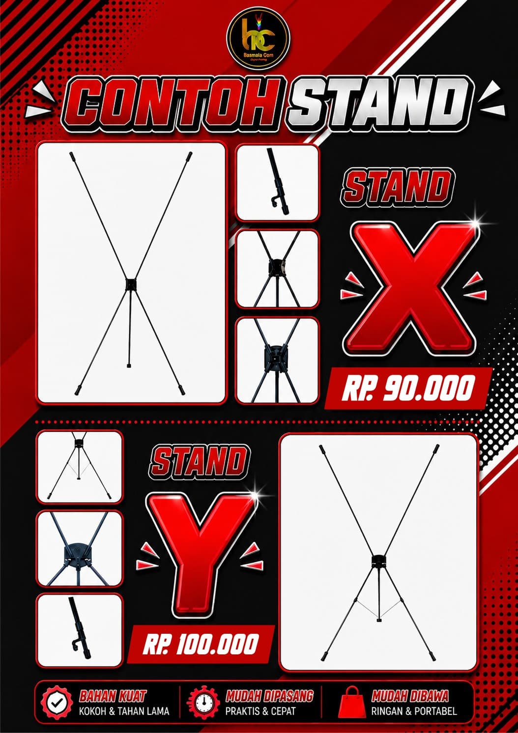 X Banner Wisuda 60 x 160 cm