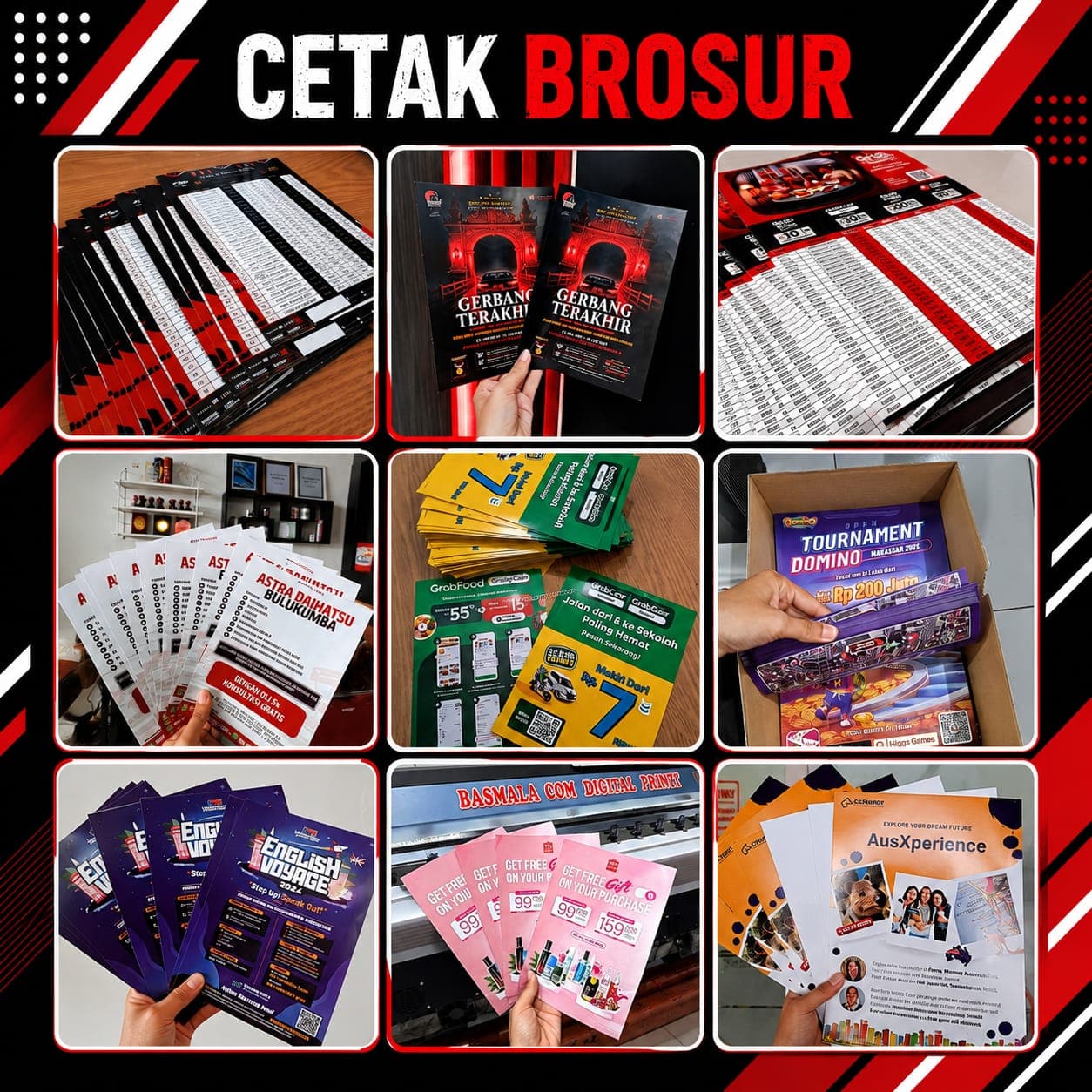 Brosur dan Flyer Custom Basmala Com