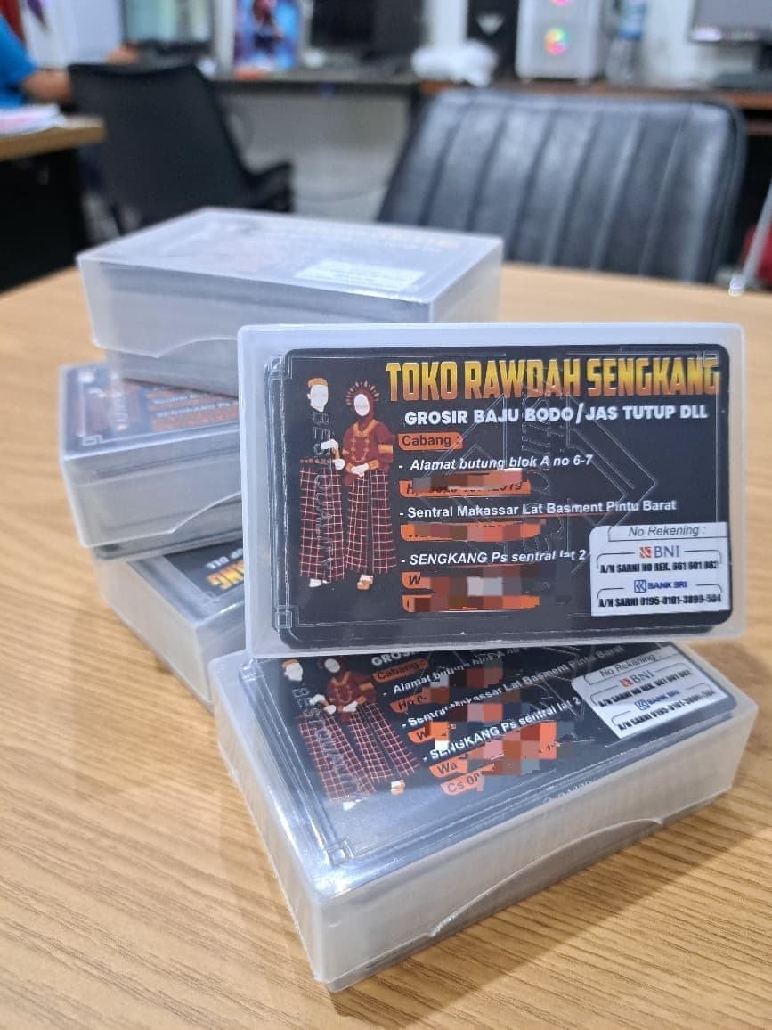 Kartu Nama Custom Basmala Com