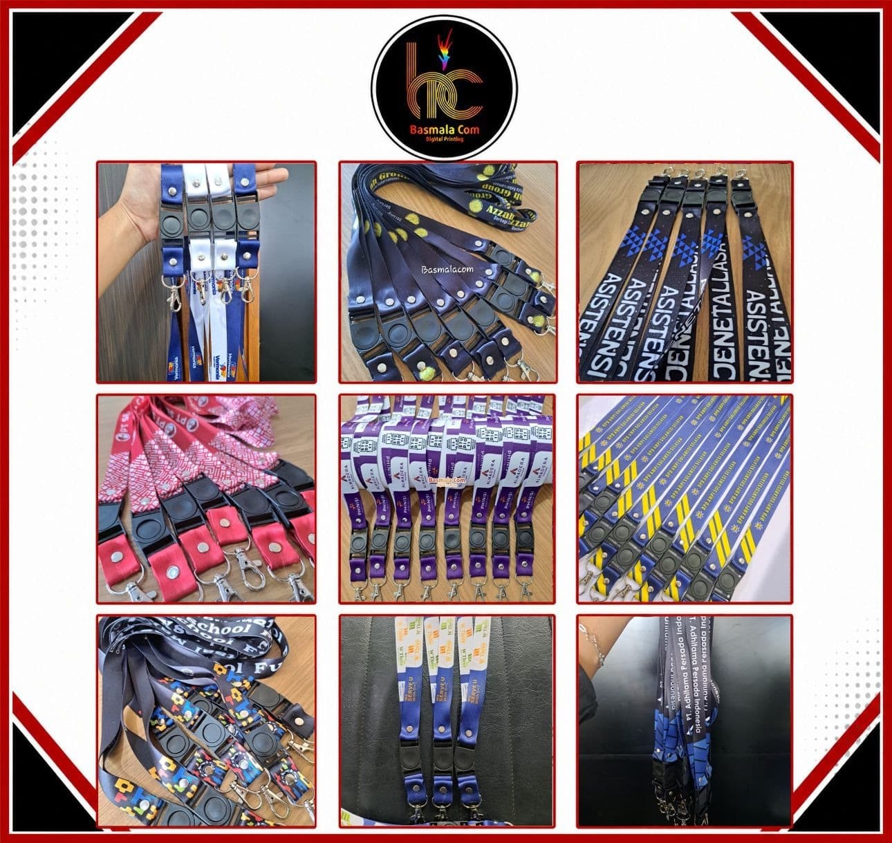 Lanyard Custom Basmala Com