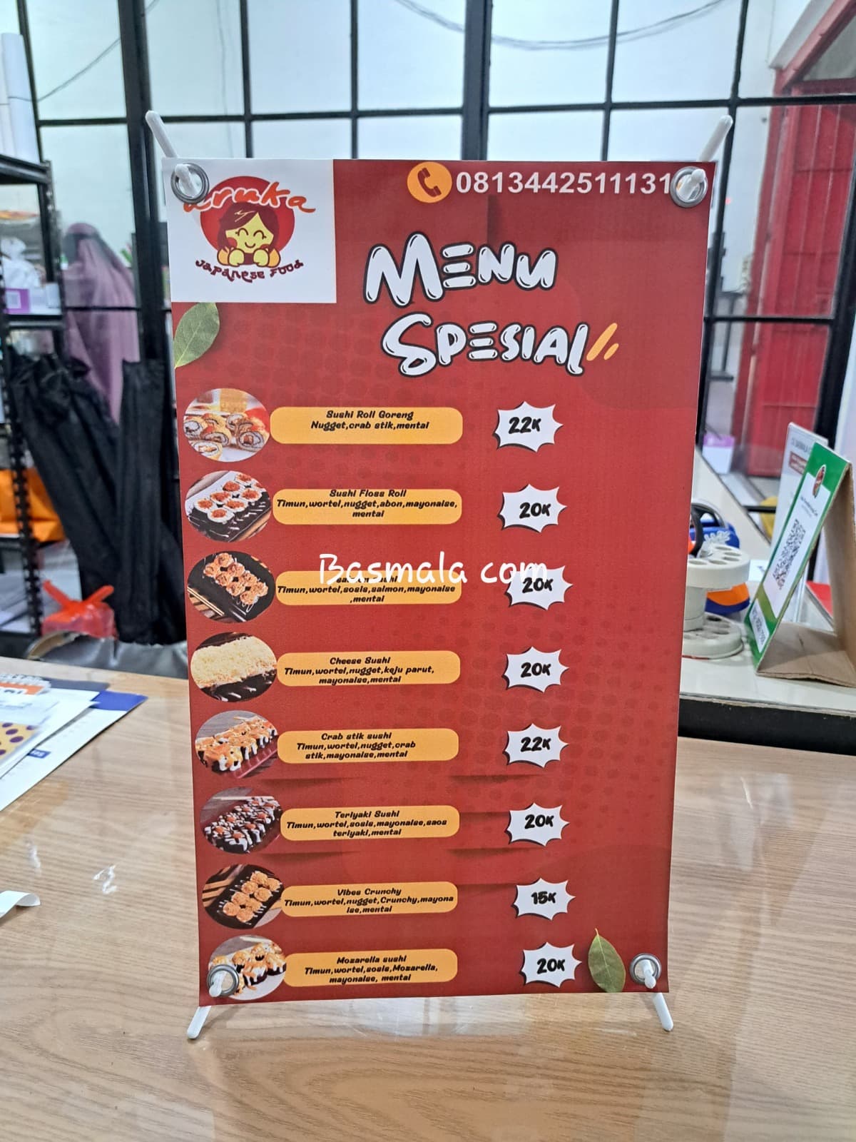 Mini X Banner 40 x 25 cm