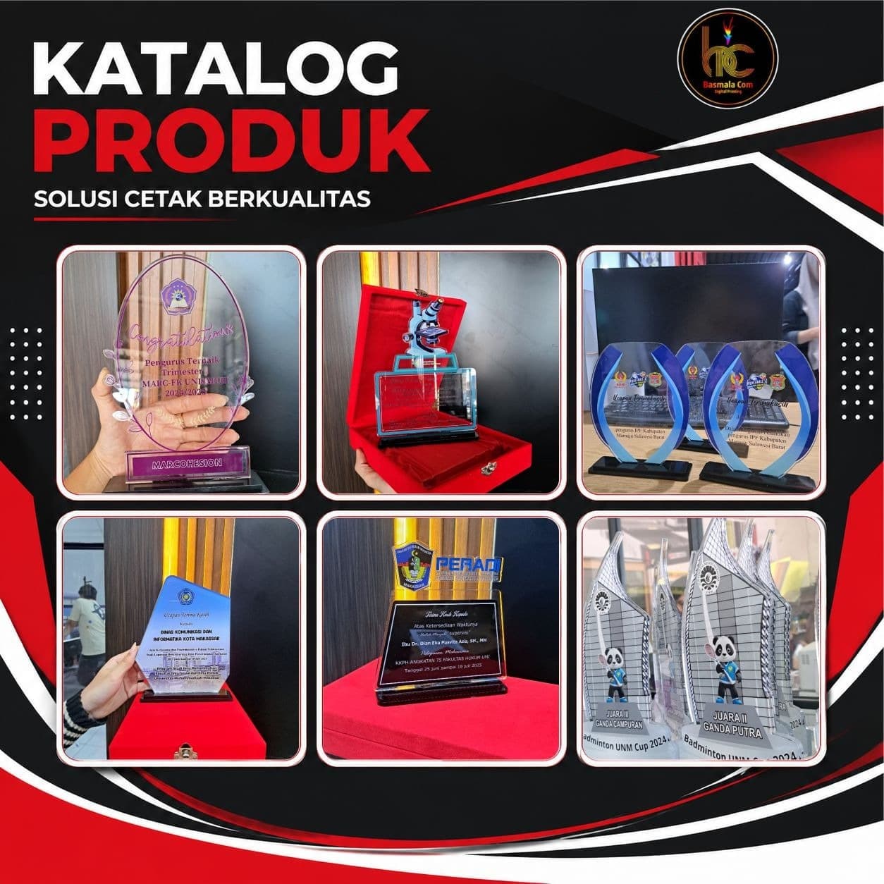 Plakat Akrilik Custom Basmala Com