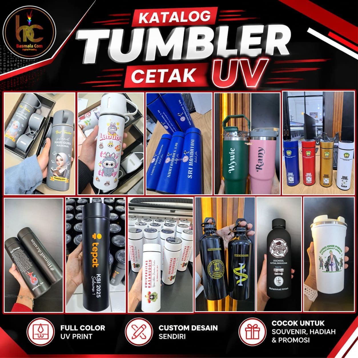 Tumbler Custom Basmala Com