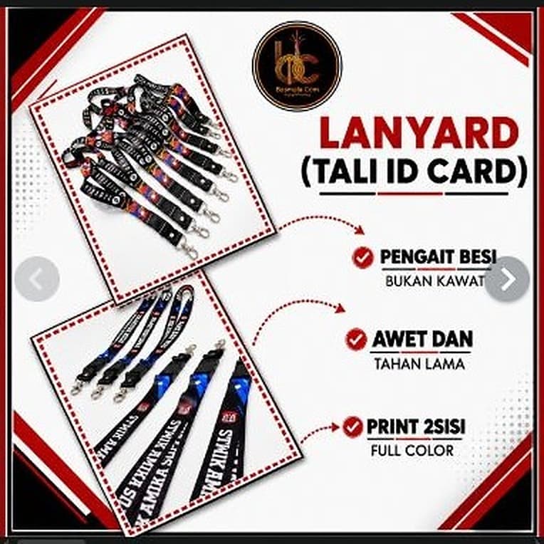 Lanyard ( Tali id card ) — foto 1 dari 8