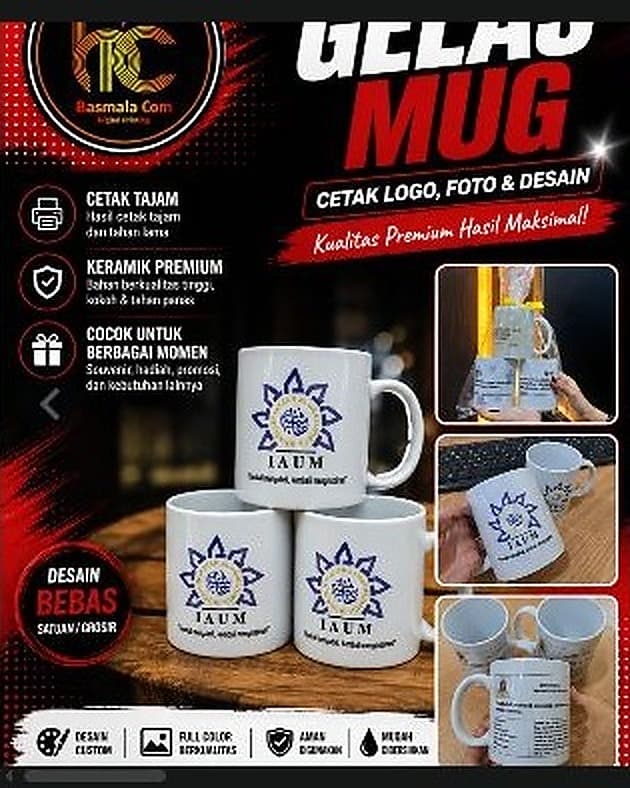 Mug Gelas — foto 1 dari 6